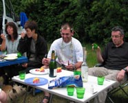 feesten bij de camping car